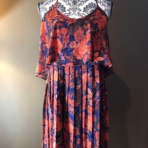 ASOS flower pleated design.